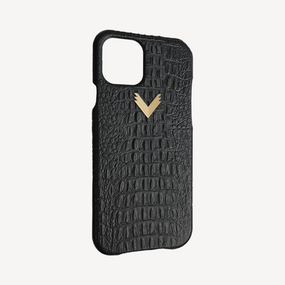 Husa Telefon iPhone 14 Plus, Piele Vitel, Textura Aligator