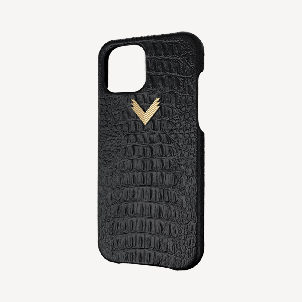 Husa Telefon iPhone 14 Plus, Piele Vitel, Textura Aligator
