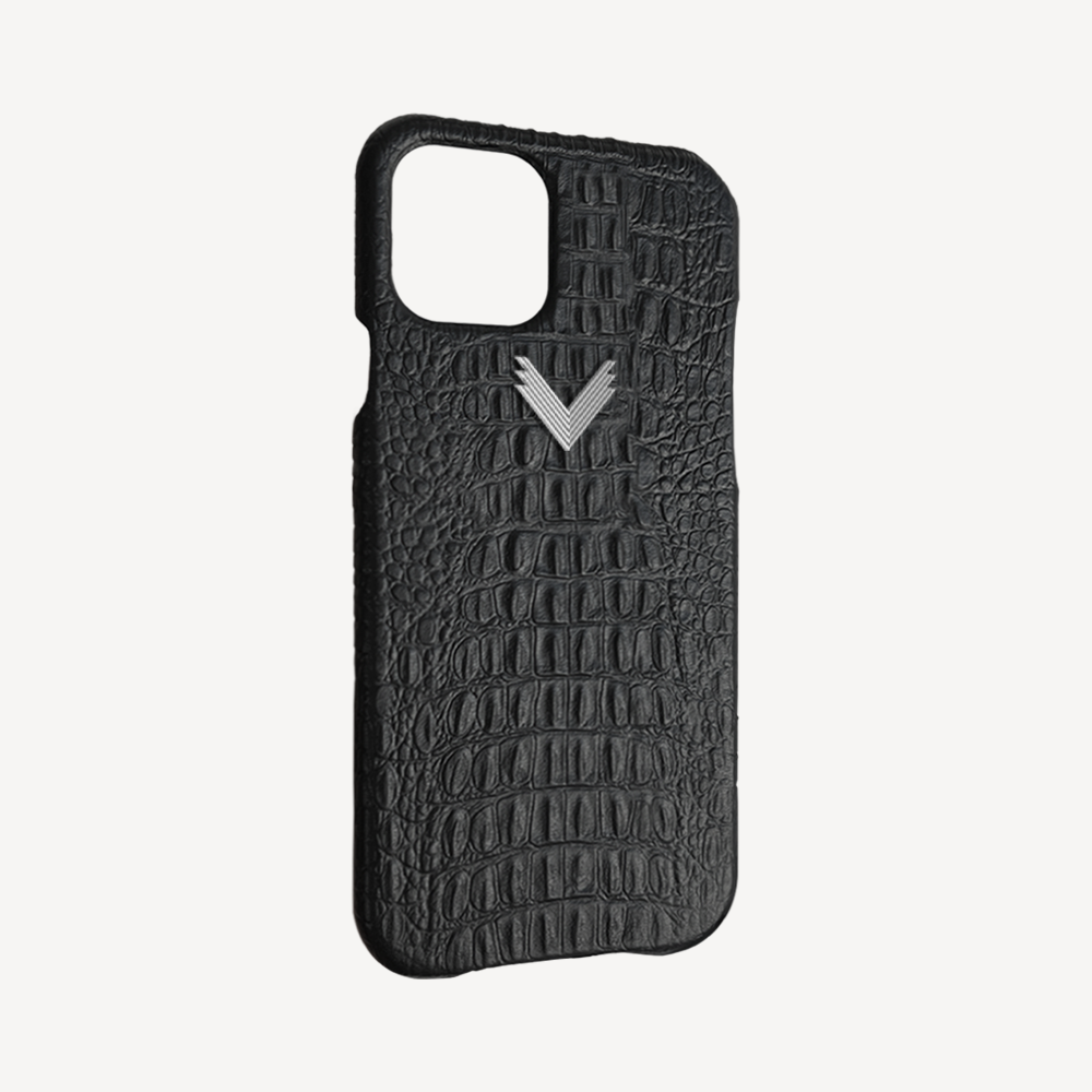 Husa Telefon iPhone 14 Plus, Piele Vitel, Textura Aligator