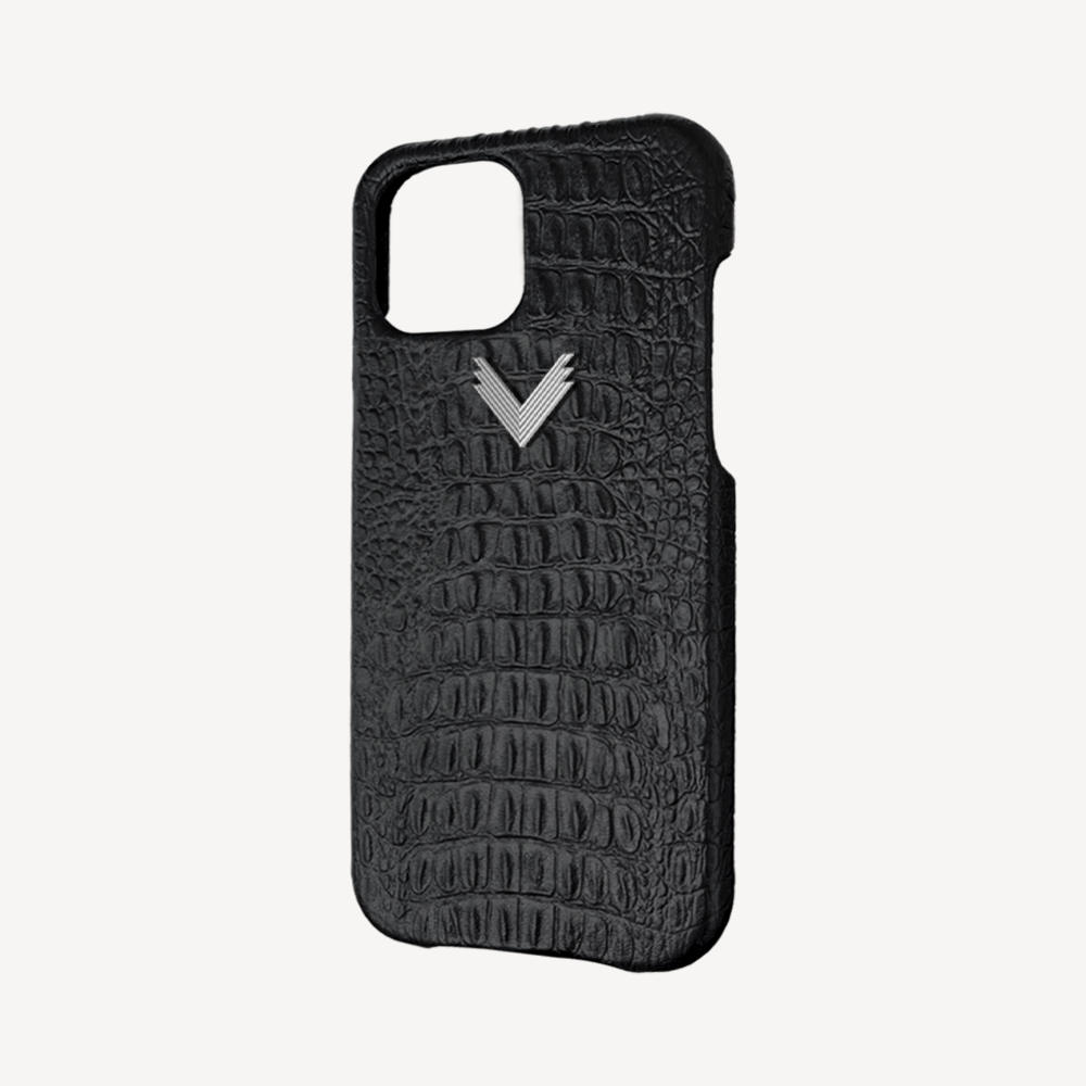 Husa Telefon iPhone 14 Plus, Piele Vitel, Textura Aligator
