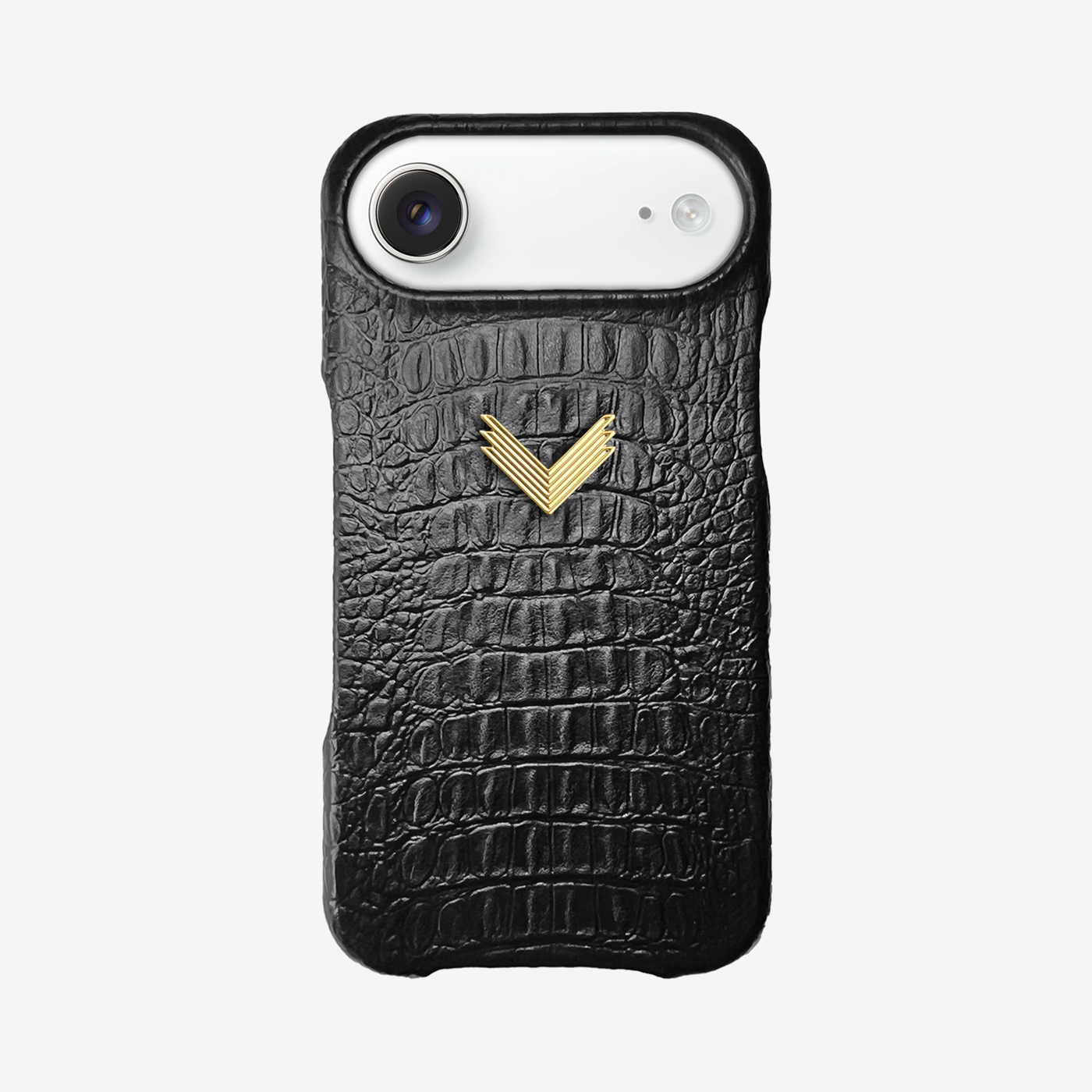 Husa Telefon iPhone Air, Piele Vitel, Textura Aligator