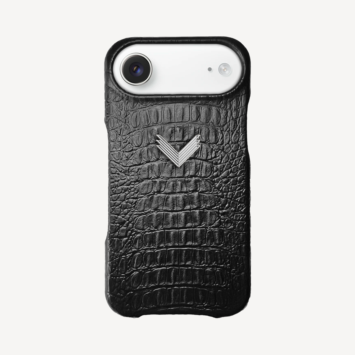 Husa Telefon iPhone Air, Piele Vitel, Textura Aligator