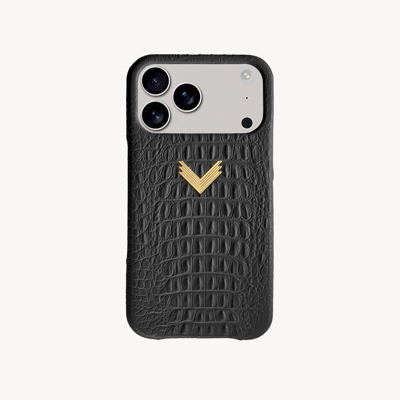 Husa Telefon iPhone 17 Pro, Piele Vitel, Textura Aligator