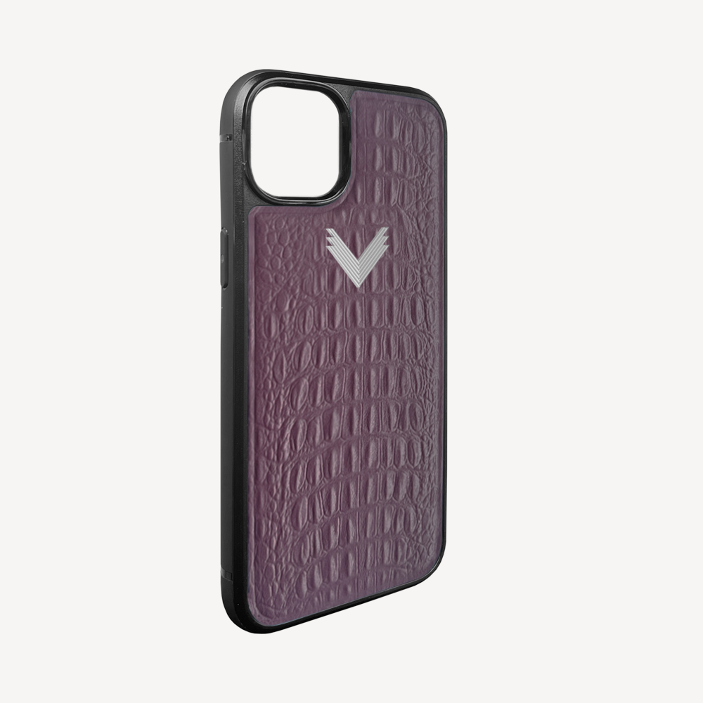Husa Telefon iPhone 14 Plus, Piele Vitel, Textura Aligator