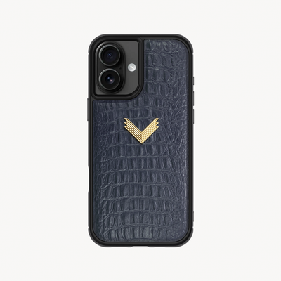 Husa Telefon iPhone 17, Piele Vitel, Textura Aligator