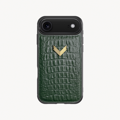 Husa Telefon iPhone Air, Piele Vitel, Textura Aligator