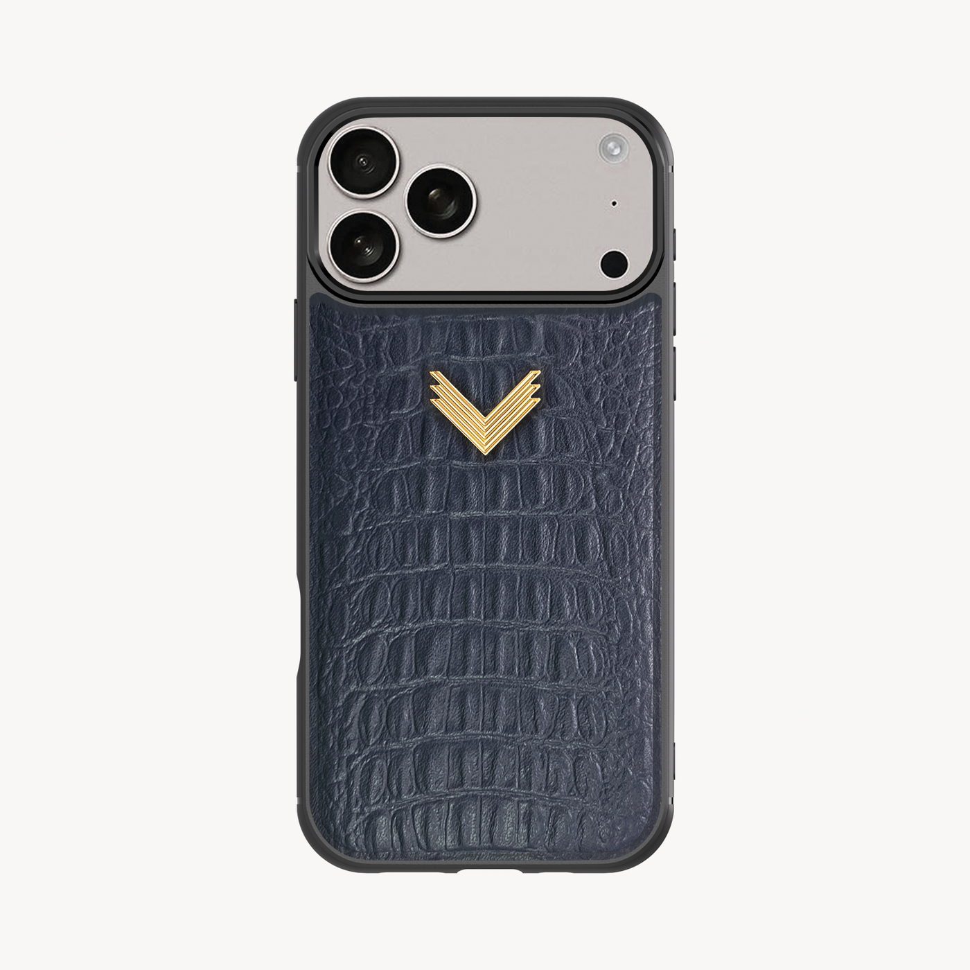 Husa Telefon iPhone 17 Pro, Piele Vitel, Textura Aligator