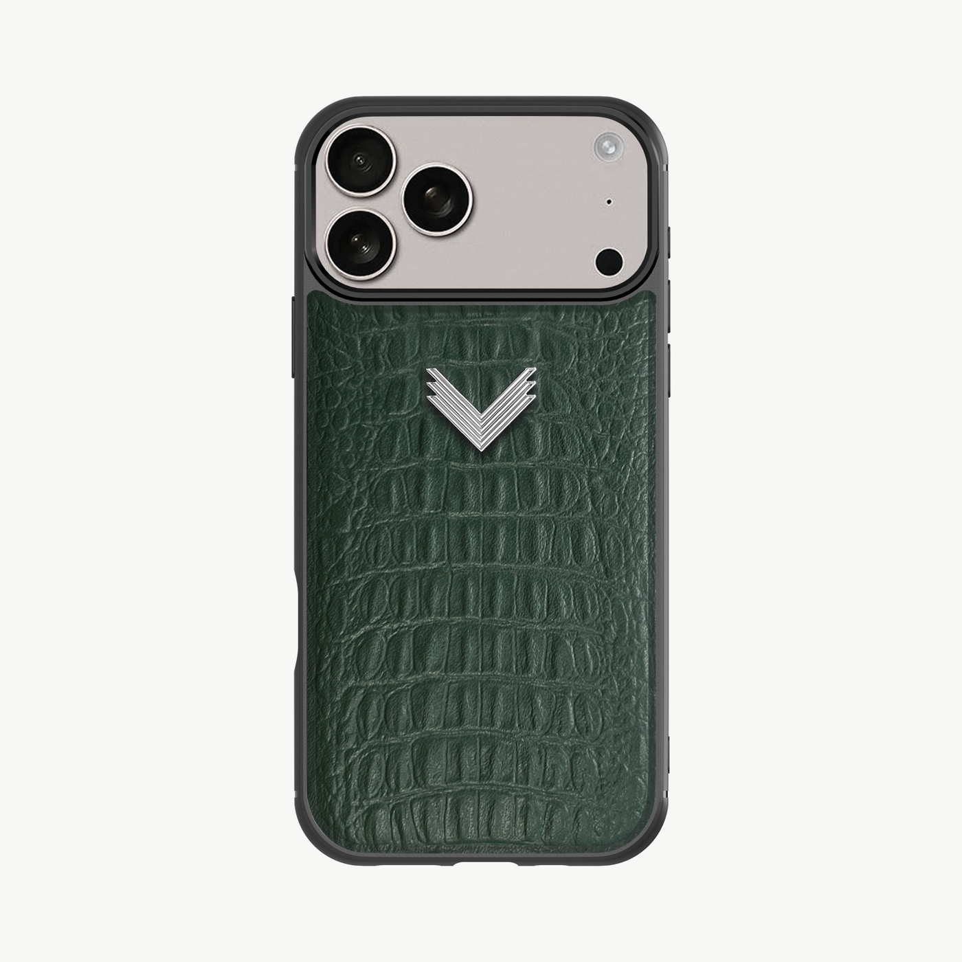 Husa Telefon iPhone 17 Pro, Piele Vitel, Textura Aligator