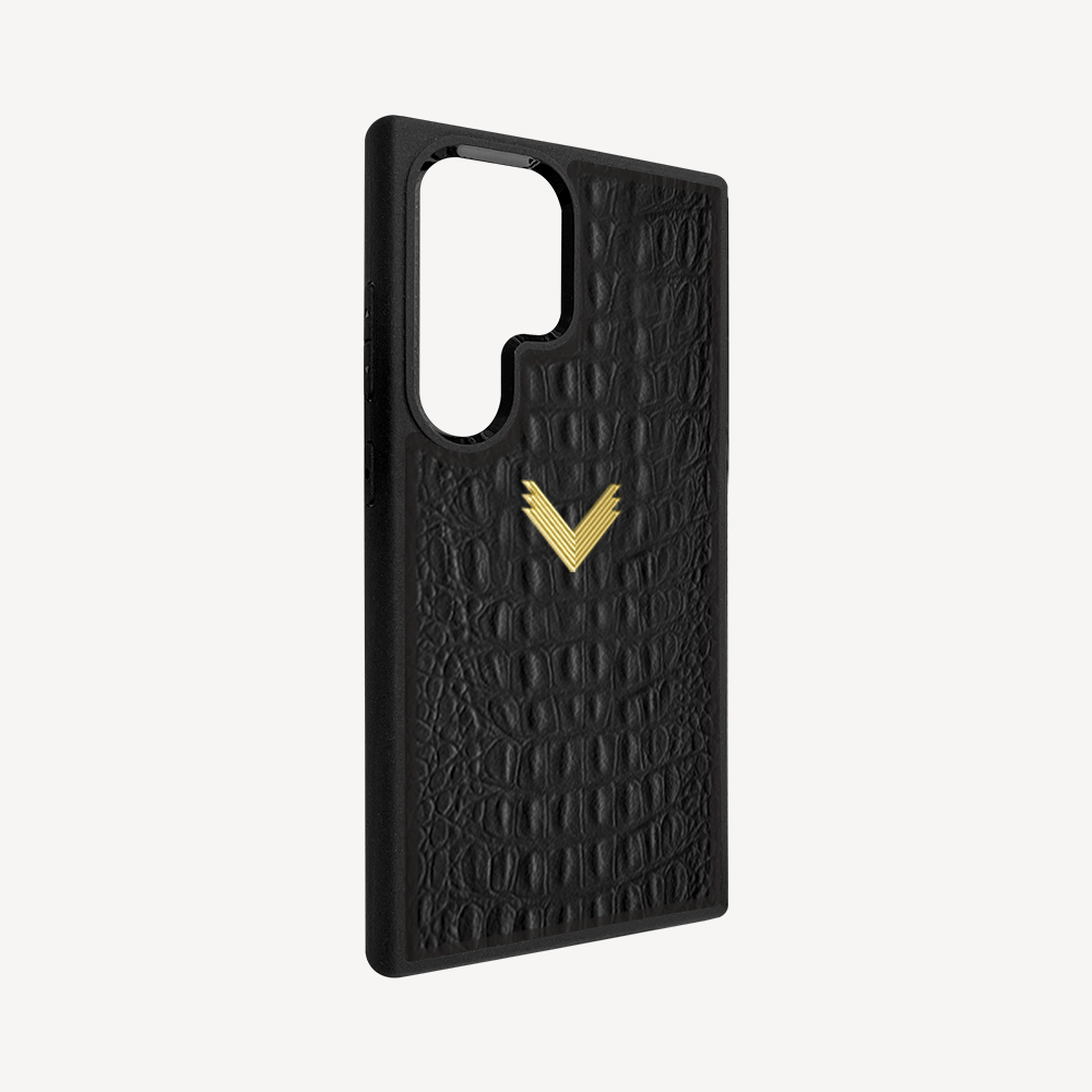 Husa Telefon Samsung S23 Ultra, Piele Vitel, Textura Aligator