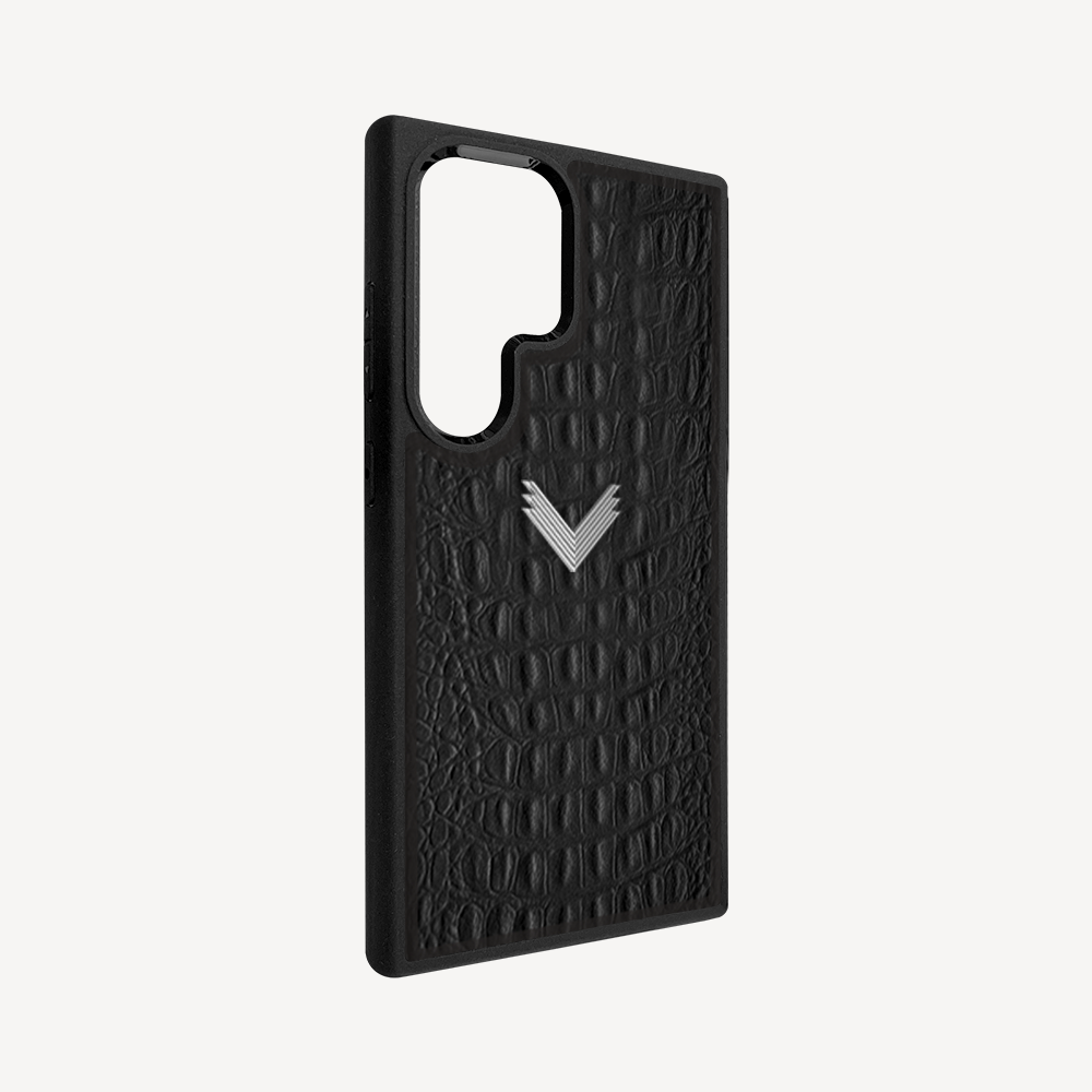Husa Telefon Samsung S23 Ultra, Piele Vitel, Textura Aligator