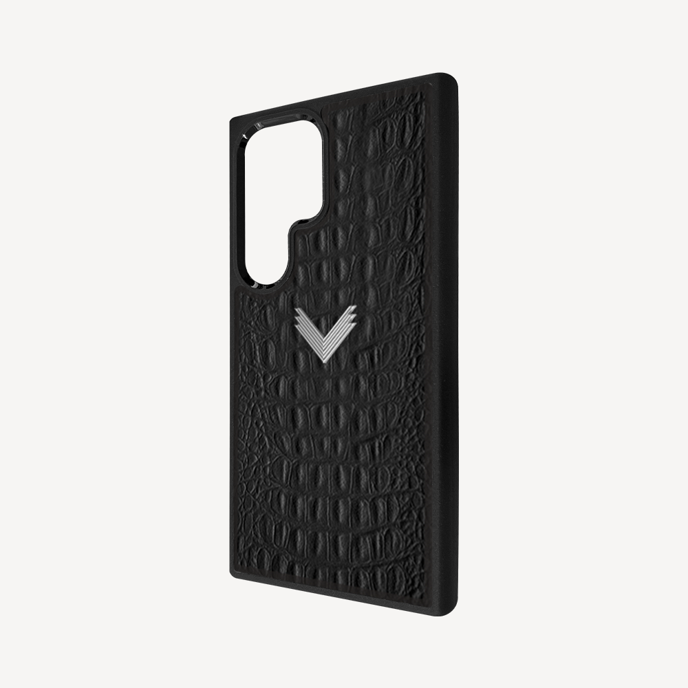 Husa Telefon Samsung S23 Ultra, Piele Vitel, Textura Aligator