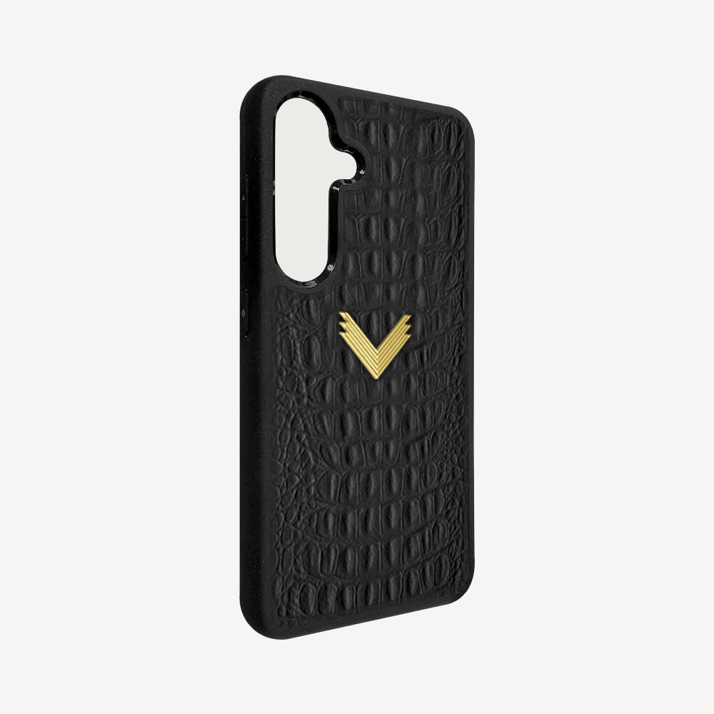 Husa Telefon Samsung S23, Piele Vitel, Textura Aligator