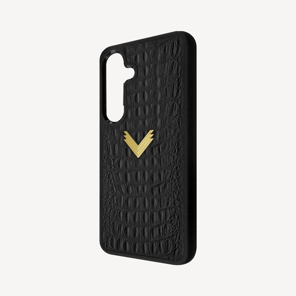 Husa Telefon Samsung S25, Piele Vitel, Textura Aligator