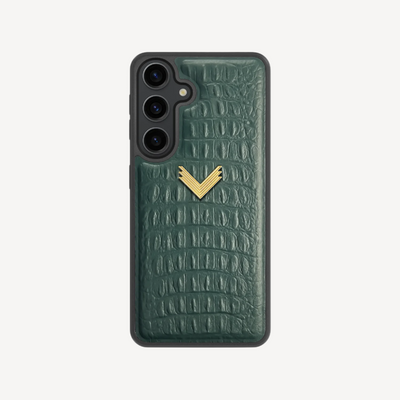 Husa Telefon Samsung S24 Plus, Piele Vitel, Textura Aligator