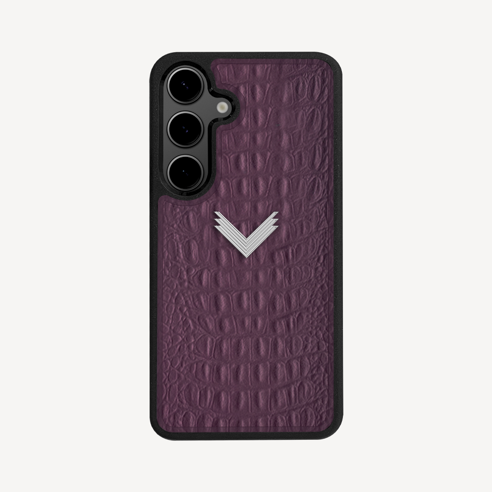 Husa Telefon Samsung S23, Piele Vitel, Textura Aligator