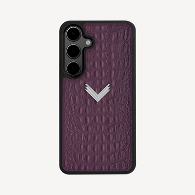 Husa Telefon Samsung S23, Piele Vitel, Textura Aligator