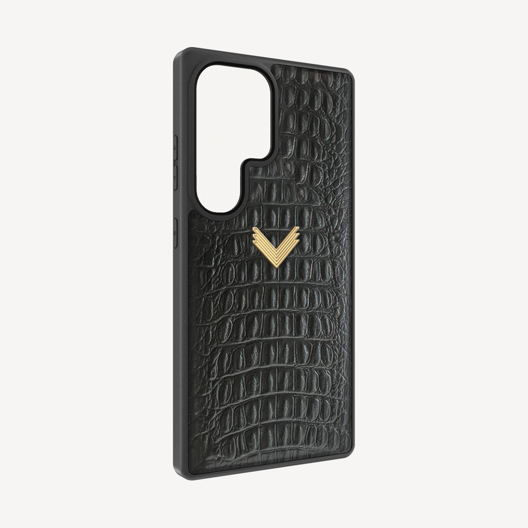 Husa Telefon Samsung S24 Ultra, Piele Vitel, Textura Aligator