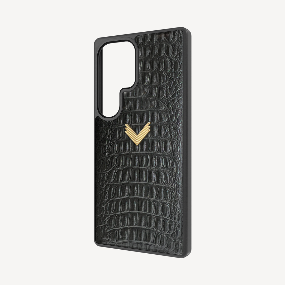 Husa Telefon Samsung S24 Ultra, Piele Vitel, Textura Aligator