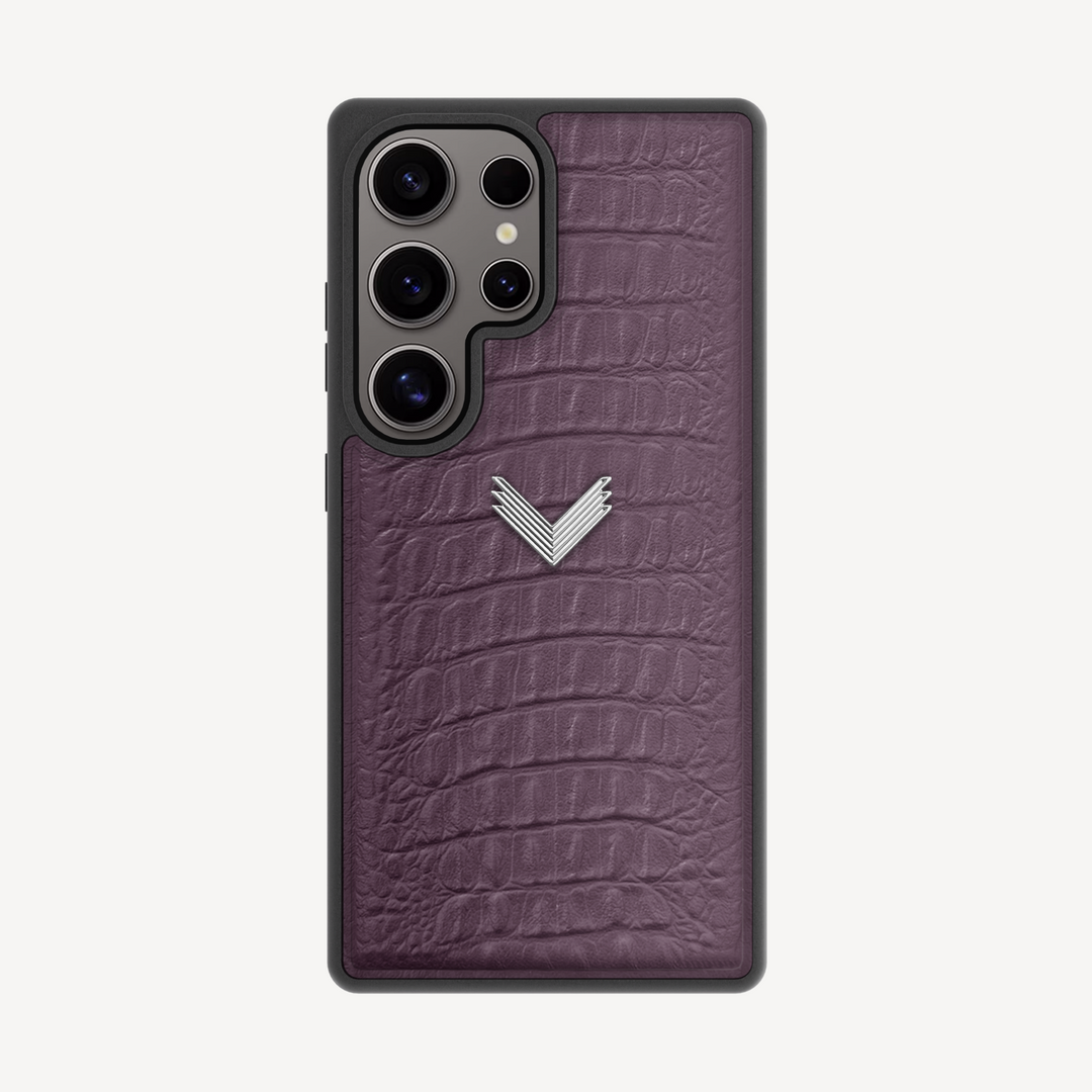Husa Telefon Samsung S24 Ultra, Piele Vitel, Textura Aligator