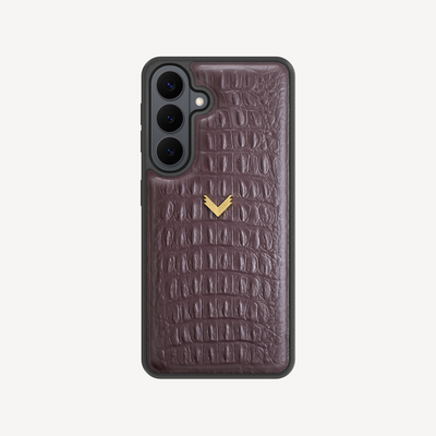 Husa Telefon Samsung S26 Plus, Piele Vitel, Textura Aligator