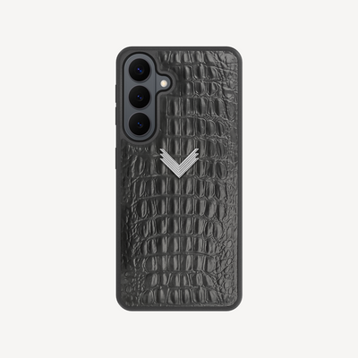 Husa Telefon Samsung S26, Piele Vitel, Textura Aligator