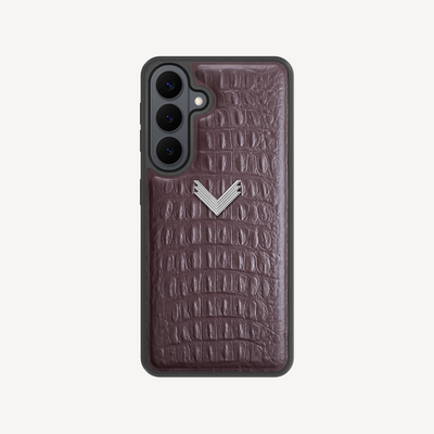 Husa Telefon Samsung S26, Piele Vitel, Textura Aligator