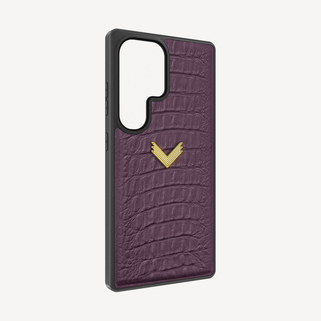 Husa Telefon Samsung S26 Ultra, Piele Vitel, Textura Aligator