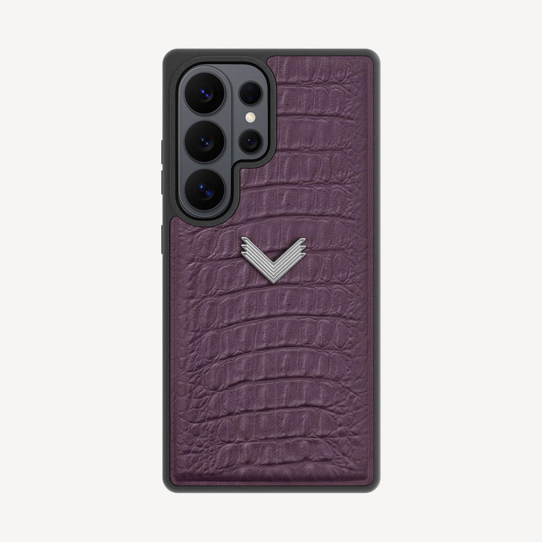 Husa Telefon Samsung S26 Ultra, Piele Vitel, Textura Aligator