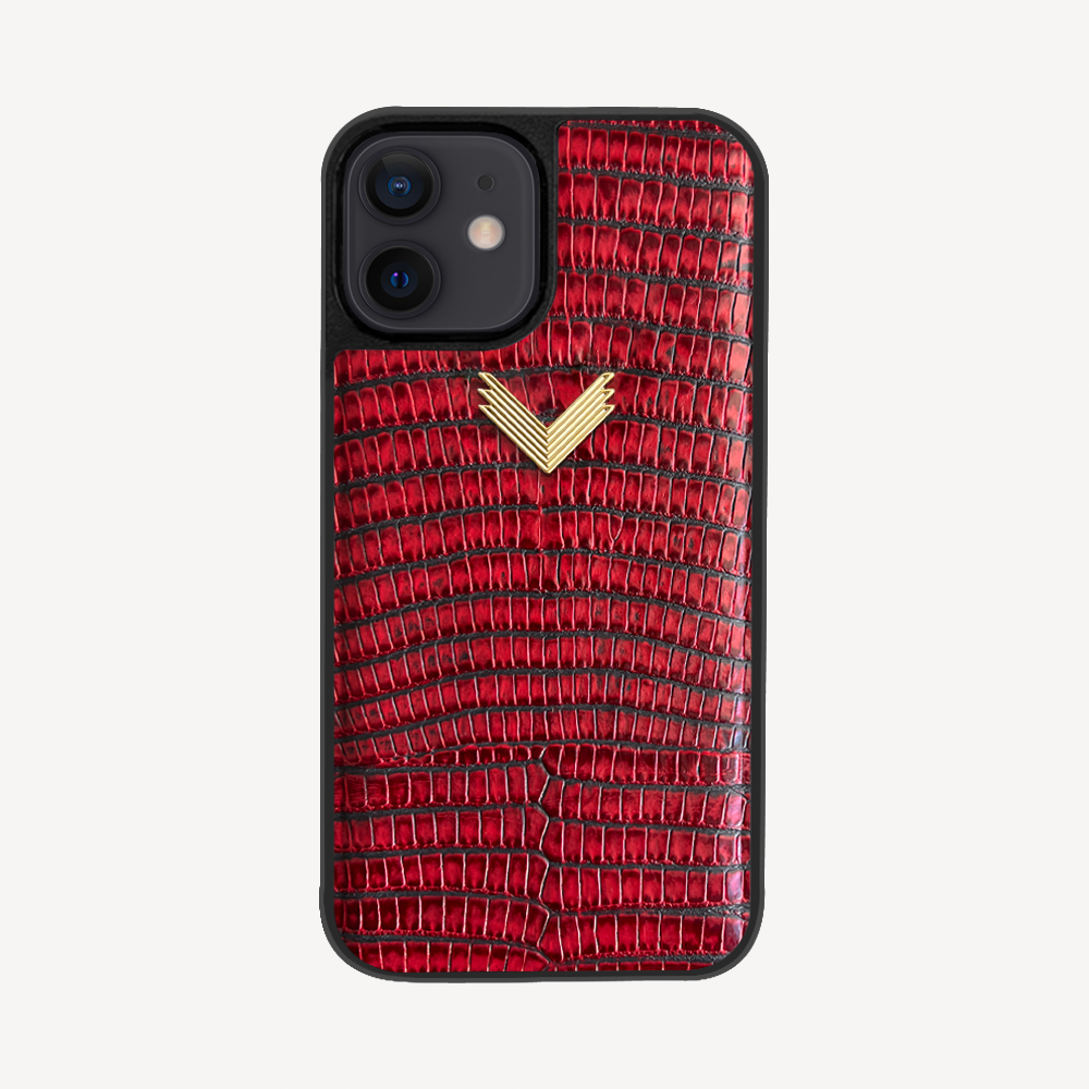 Husa Telefon iPhone 11, Piele Vitel, Textura Lizard