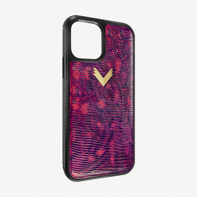 Husa Telefon iPhone 12/12 Pro, Piele Vitel, Textura Lizard