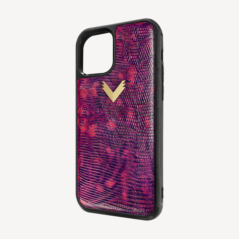 Husa Telefon iPhone 12/12 Pro, Piele Vitel, Textura Lizard