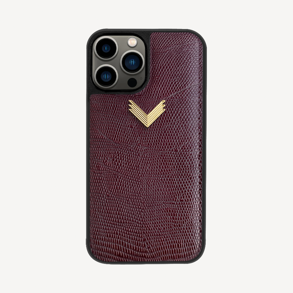 Husa Telefon iPhone 12 Pro Max, Piele Vitel, Textura Lizard