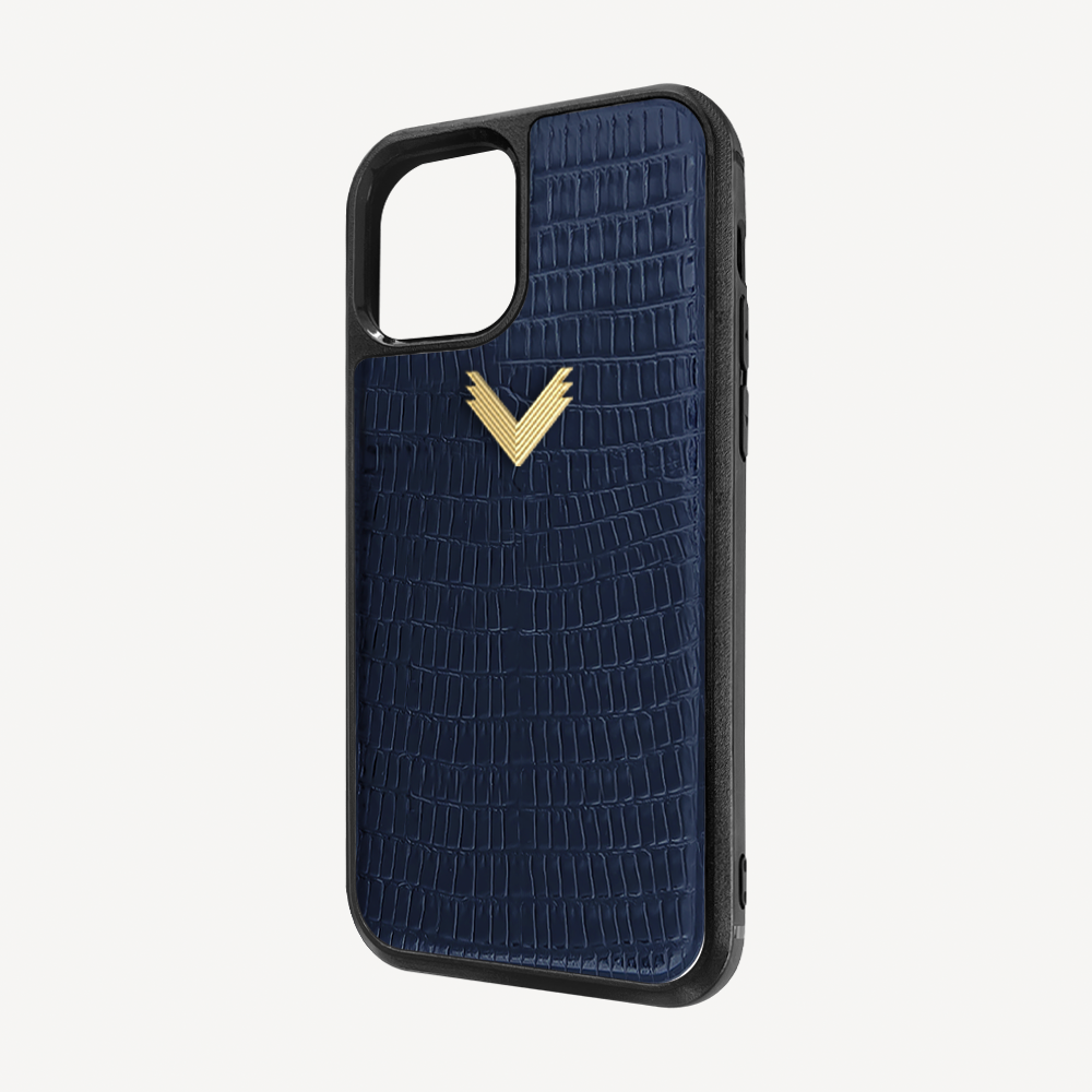 Husa Telefon iPhone 12 Pro Max, Piele Vitel, Textura Lizard