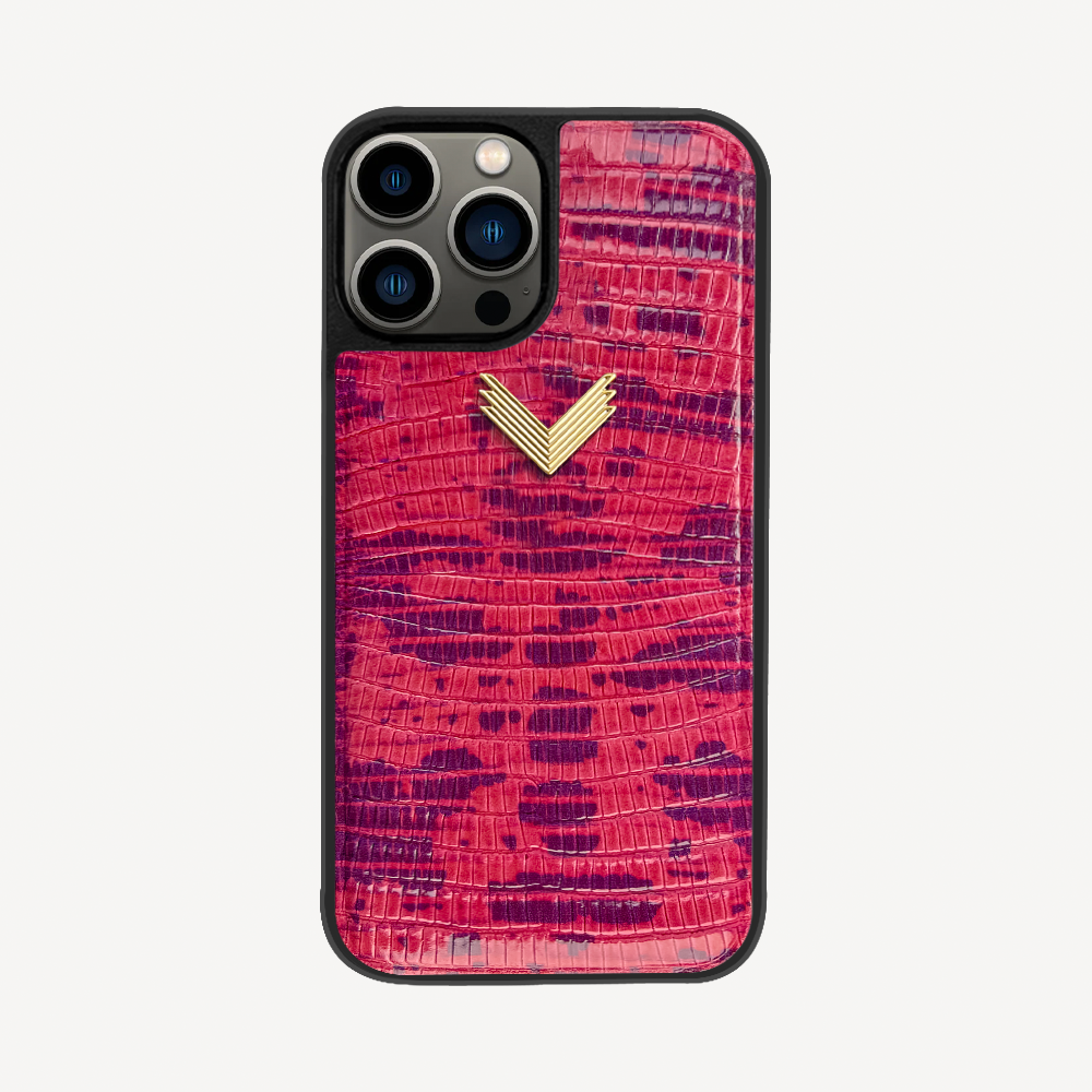 Husa Telefon iPhone 12 Pro Max, Piele Vitel, Textura Lizard