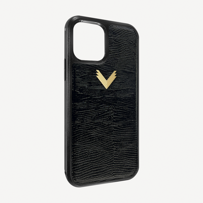 Husa Telefon iPhone 12 Pro Max, Piele Vitel, Textura Lizard