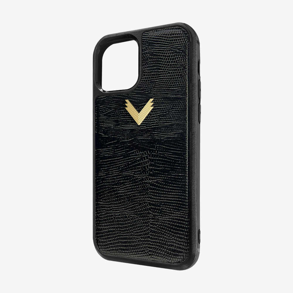 Husa Telefon iPhone 12 Pro Max, Piele Vitel, Textura Lizard