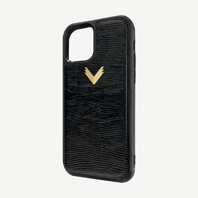 Husa Telefon iPhone 12 Pro Max, Piele Vitel, Textura Lizard