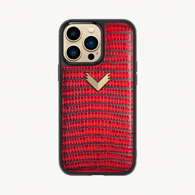 Husa Telefon iPhone 13 Pro Max, Piele Vitel, Textura Lizard