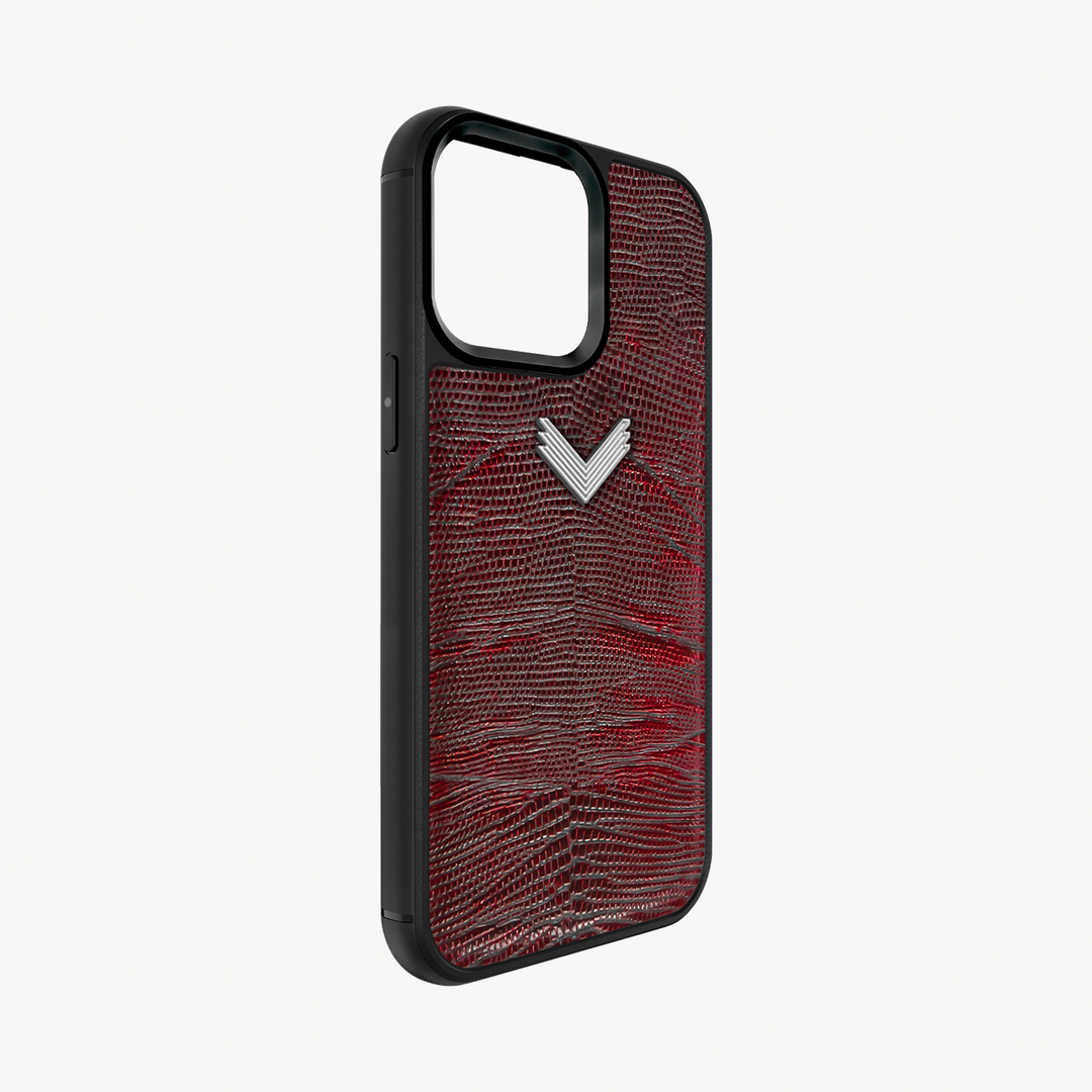 Husa Telefon iPhone 14 Pro Max, Piele Vitel, Textura Lizard