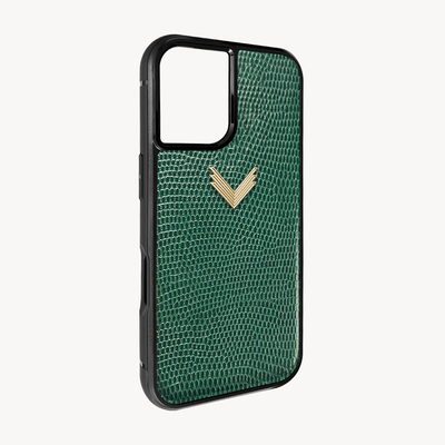 Husa Telefon iPhone 16, Piele Vitel, Textura Lizard