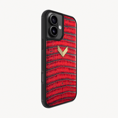 Husa Telefon iPhone 17, Piele Vitel, Textura Lizard