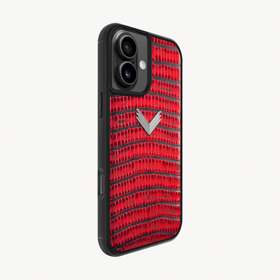 Husa Telefon iPhone 17, Piele Vitel, Textura Lizard