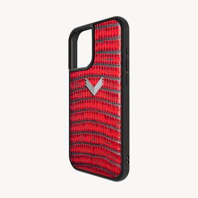 Husa Telefon iPhone 17, Piele Vitel, Textura Lizard