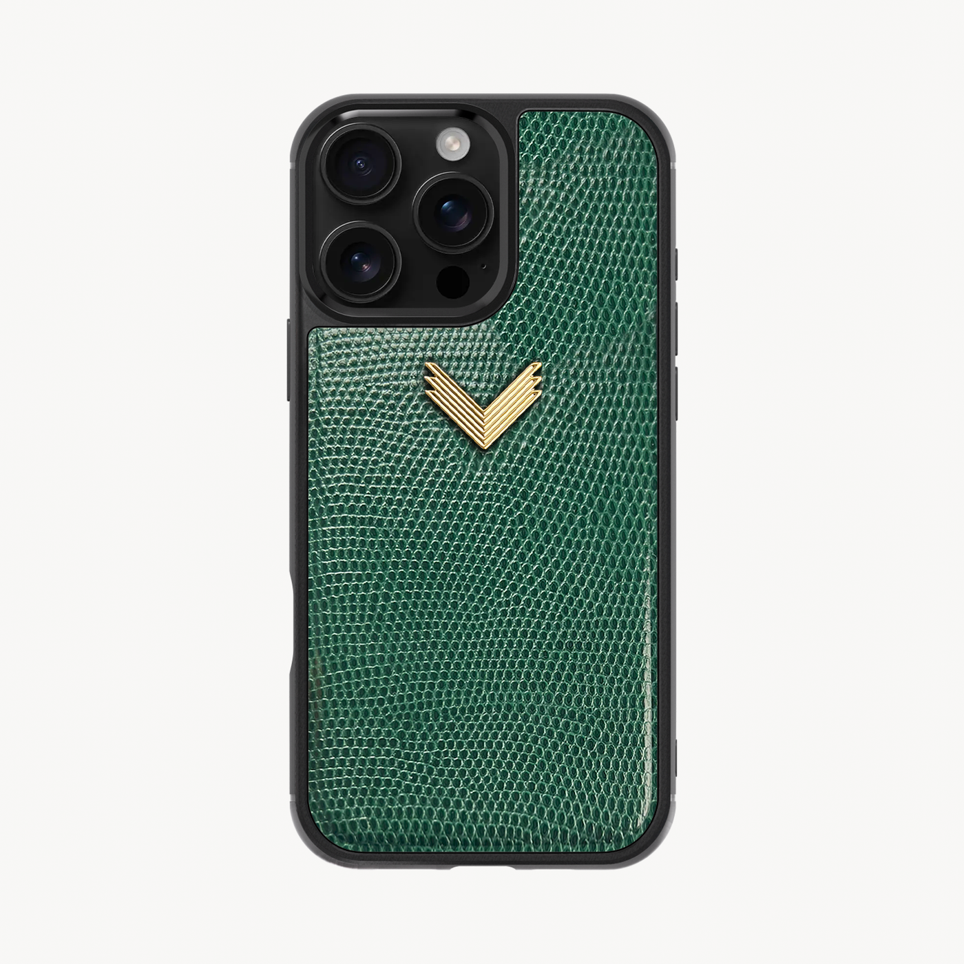 Husa Telefon iPhone 16 Pro Max, Piele Vitel, Textura Lizard
