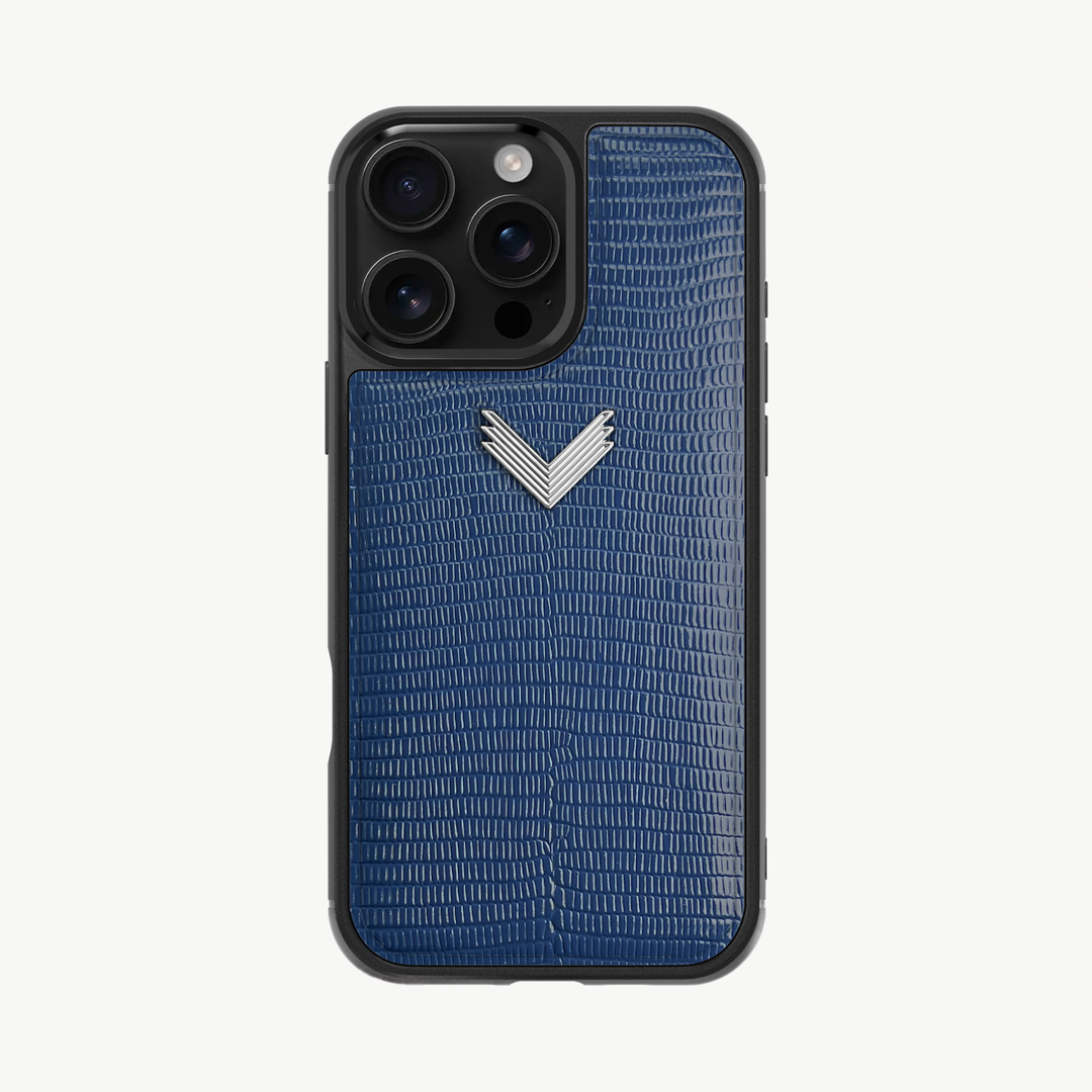 Husa Telefon iPhone 16 Pro Max, Piele Vitel, Textura Lizard