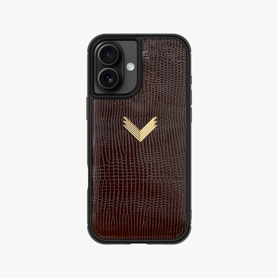 Husa Telefon iPhone 17, Piele Vitel, Textura Lizard