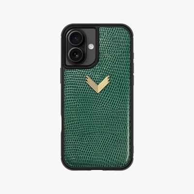 Husa Telefon iPhone 17, Piele Vitel, Textura Lizard