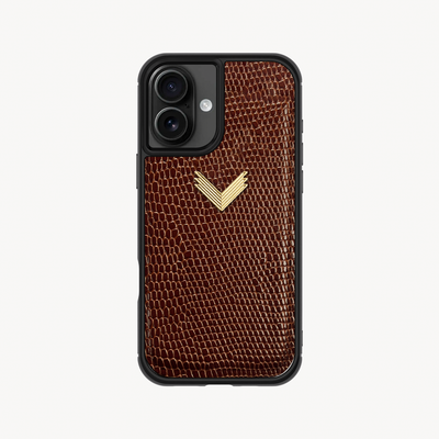 Husa Telefon iPhone 17, Piele Vitel, Textura Lizard