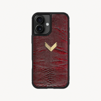 Husa Telefon iPhone 17, Piele Vitel, Textura Lizard