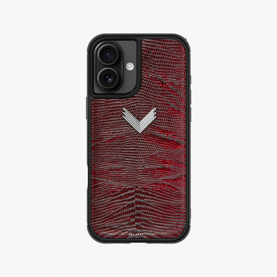 Husa Telefon iPhone 17, Piele Vitel, Textura Lizard